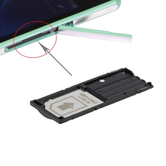 Plateau de carte SIM unique pour Sony Xperia C3