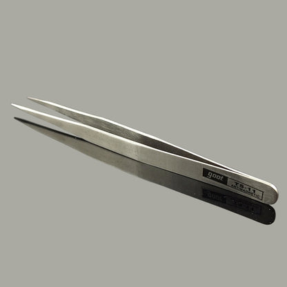 Pince à épiler droite en acier Gooi TS-11