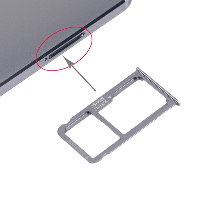 Pour Huawei Mate 8 Nano SIM + plateau de carte Micro SD/Nano SIM