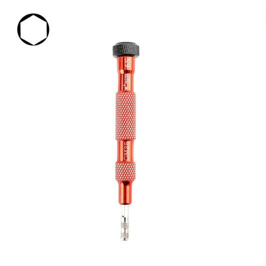 Tournevis hexagonal intérieur professionnel M2.5, plaque centrale pour iPhone 6s, outils de réparation, L-3801