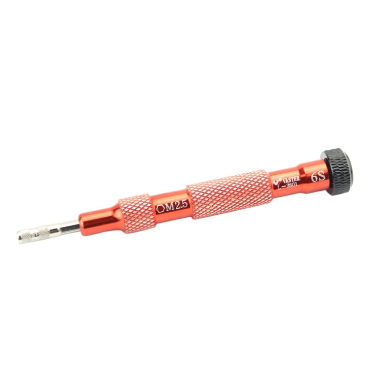 Tournevis hexagonal intérieur professionnel M2.5, plaque centrale pour iPhone 6s, outils de réparation, L-3801