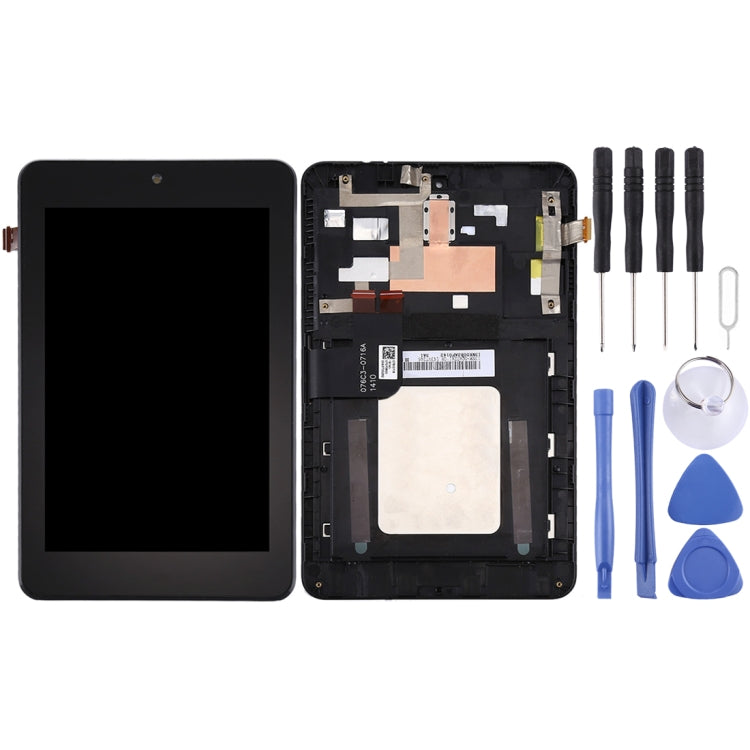 Écran LCD et numériseur Assemblage complet avec cadre pour Asus Memo Pad HD7 / ME173X / ME173 K00B