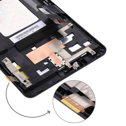 Écran LCD et numériseur Assemblage complet avec cadre pour Asus Memo Pad HD7 / ME173X / ME173 K00B