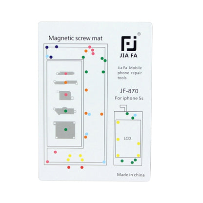Tapis de vis magnétique JIAFA pour iPhone 5S
