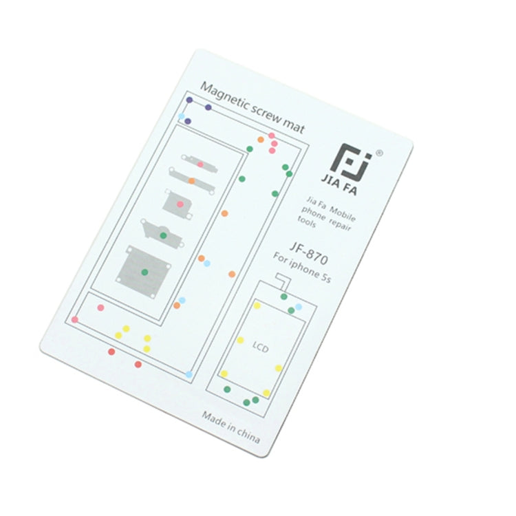 Tapis de vis magnétique JIAFA pour iPhone 5S