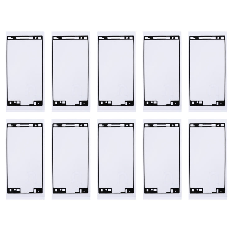 10 PCS pour Sony Xperia X Compact / X Mini Adhésif pour boîtier avant