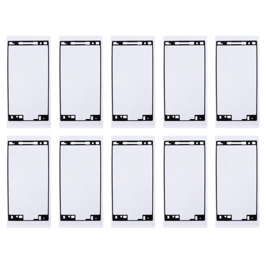 10 PCS pour Sony Xperia X Compact / X Mini Adhésif pour boîtier avant