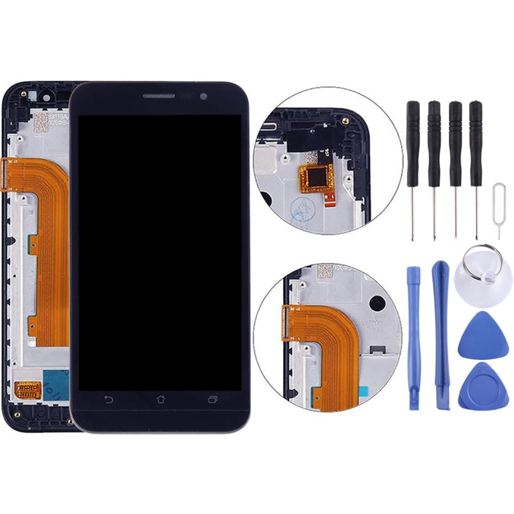 Écran LCD 5,0 pouces et numériseur complet avec cadre pour Asus Zenfone Go ZB500KL X00AD