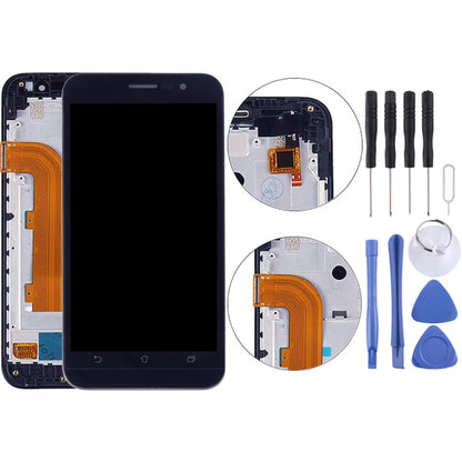 Écran LCD 5,0 pouces et numériseur complet avec cadre pour Asus Zenfone Go ZB500KL X00AD