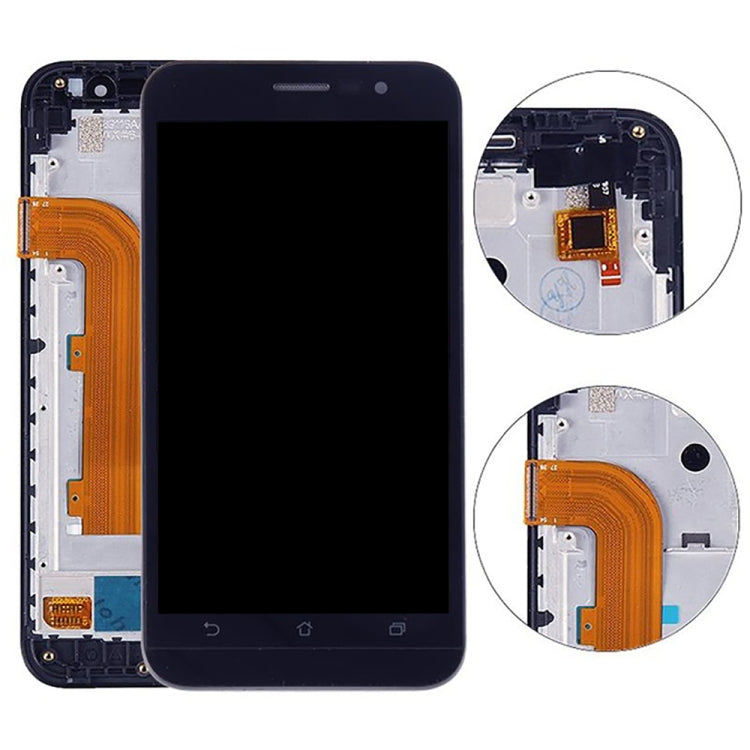 Écran LCD 5,0 pouces et numériseur complet avec cadre pour Asus Zenfone Go ZB500KL X00AD