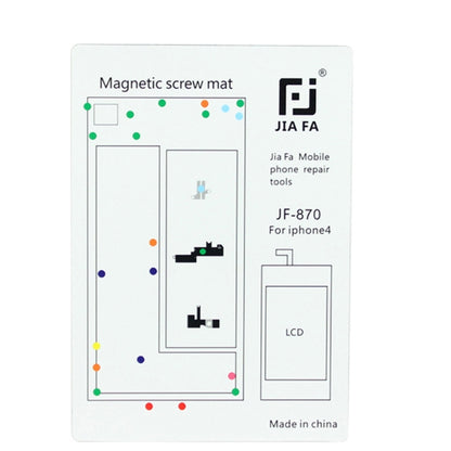 Tapis de vis magnétique JIAFA pour iPhone 4