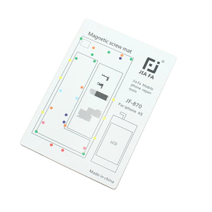 Tapis de vis magnétique JIAFA pour iPhone 4S