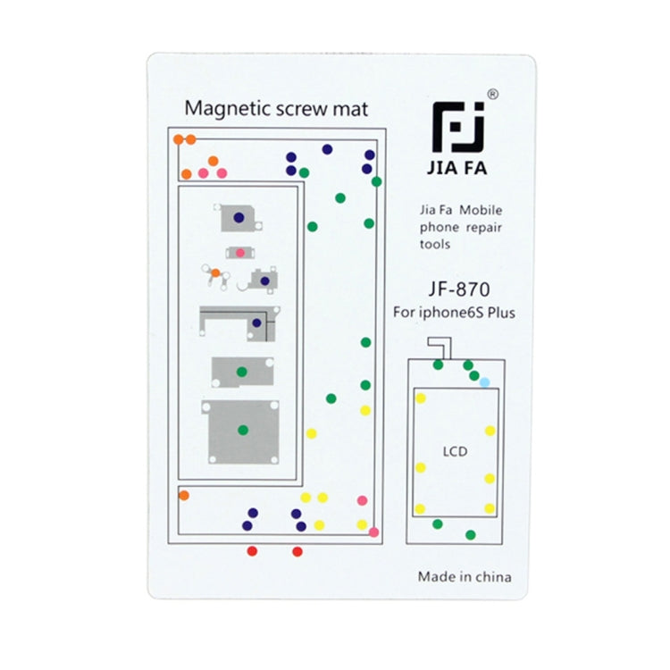 Tapis de vis magnétique JIAFA pour iPhone 6s Plus