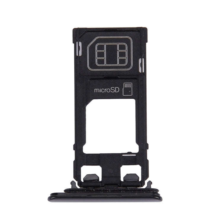 Plateau pour carte SIM + plateau pour carte Micro SD pour Sony Xperia XZ (version SIM unique)