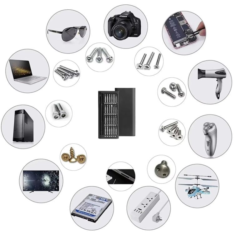 Kits de tournevis 25 en 1, ensemble d'outils de réparation d'embouts de précision pour téléphones, tablettes, montres