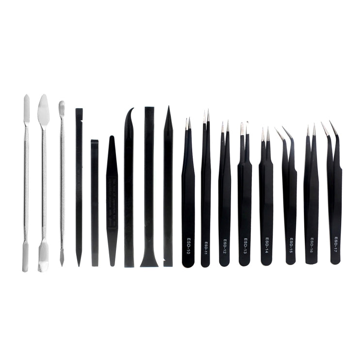 JIAFA JF-8169 Ensemble d'outils de réparation multifonctionnels 17 en 1 avec sac