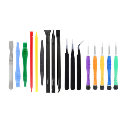 JIAFA JF-8170 Ensemble d'outils de réparation multifonctionnels 17 en 1 avec sac pour iPhone, Macbook, Applewatch