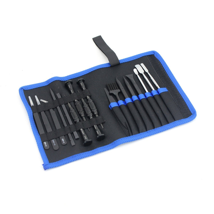 JIAFA JF-8172 Ensemble d'outils de réparation multifonctionnels 17 en 1 avec sac pour iPhone / Apple Watch