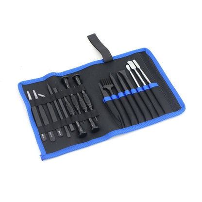 JIAFA JF-8172 Ensemble d'outils de réparation multifonctionnels 17 en 1 avec sac pour iPhone / Apple Watch