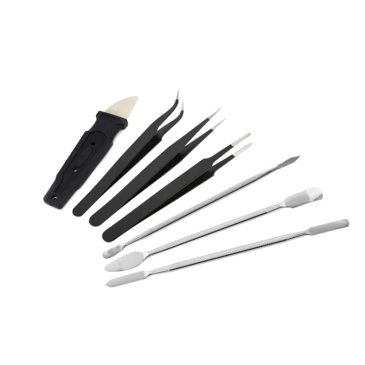 JIAFA JF-8175 Kit d'outils de réparation électronique 28 en 1 avec sac portable pour réparer un téléphone portable, un iPhone, un MacBook et plus encore