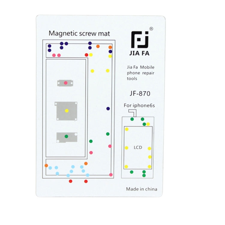 Tapis de vis magnétique JIAFA pour iPhone 6s