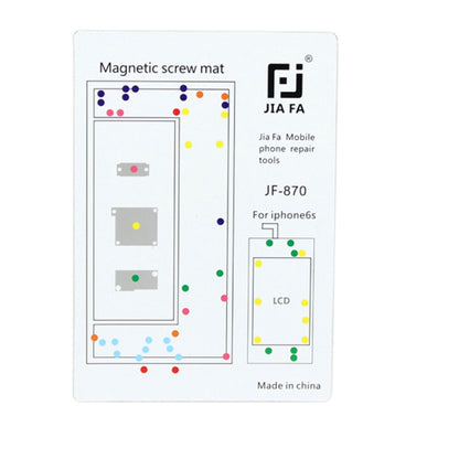 Tapis de vis magnétique JIAFA pour iPhone 6s