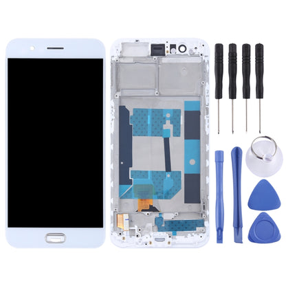 Écran LCD de matériaux TFT et assemblage complet de numériseur avec cadre pour OPPO R11