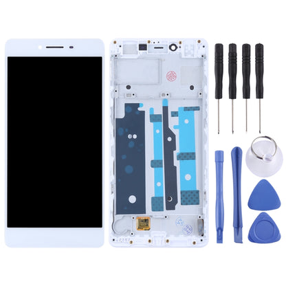 Écran LCD de matériaux TFT et assemblage complet de numériseur avec cadre pour OPPO R7s