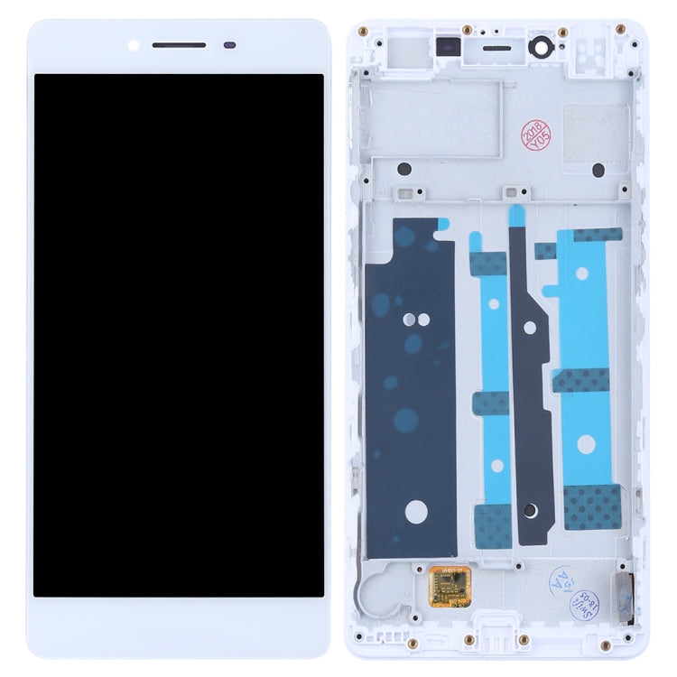 Écran LCD de matériaux TFT et assemblage complet de numériseur avec cadre pour OPPO R7s