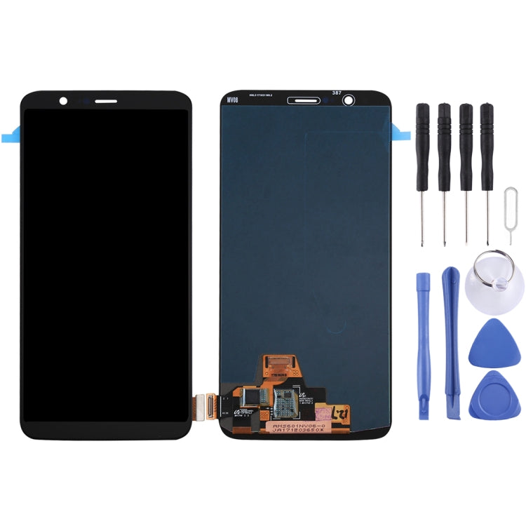 Pour OnePlus 5T numériseur assemblage complet écran LCD d'origine