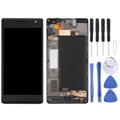 Écran LCD et numériseur complet avec cadre pour Nokia Lumia 735 (noir), For Lumia 735 Black