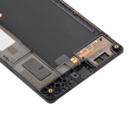 Écran LCD et numériseur complet avec cadre pour Nokia Lumia 735 (noir), For Lumia 735 Black