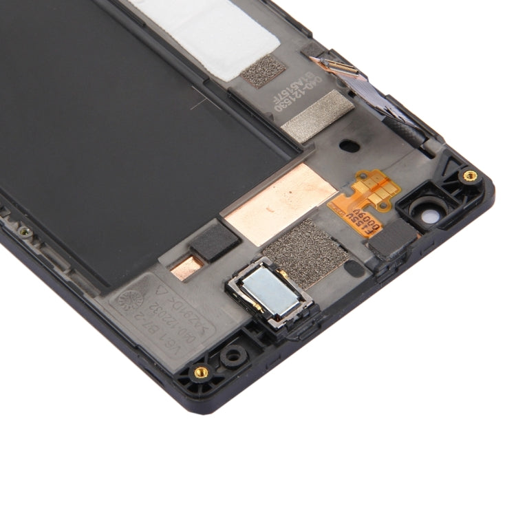 Écran LCD et numériseur complet avec cadre pour Nokia Lumia 735 (noir), For Lumia 735 Black