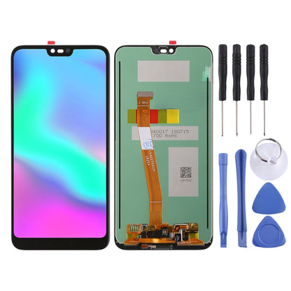 Ensemble complet d'écran LCD et de numériseur, prenant en charge l'identification par empreinte digitale pour Huawei Honor 10, For Huawei Honor 10 (with Fingerprint)