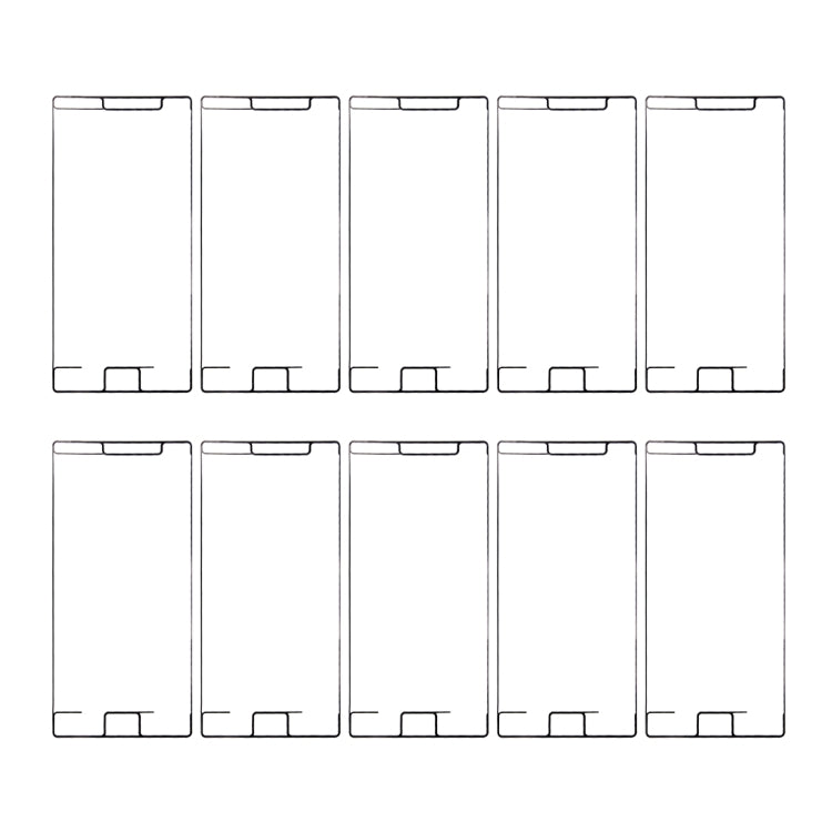 10 PCS pour Sony Xperia XZ Premium Adhésif pour boîtier avant