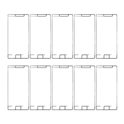10 PCS pour Sony Xperia XZ Premium Adhésif pour boîtier avant