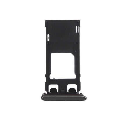 Plateau de carte SIM + plateau de carte Micro SD + bouchon anti-poussière de port de fente de carte pour Sony Xperia X (version SIM unique)