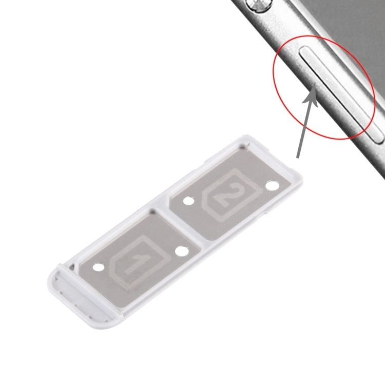 (Version double SIM) Tiroir carte SIM pour Sony Xperia XA