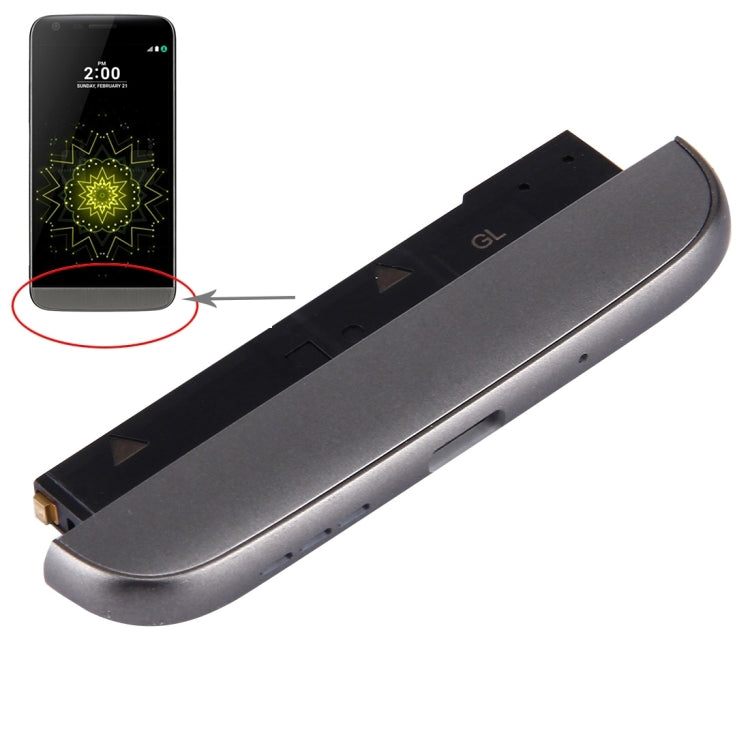 (Station de chargement + microphone + haut-parleur sonnerie) Module pour LG G5 / F700S, version Kr