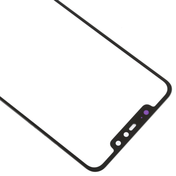 Lentille extérieure en verre de l'écran avant pour Xiaomi Redmi Note 6 Pro