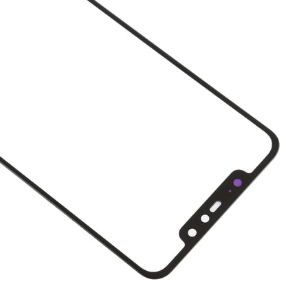 Lentille extérieure en verre de l'écran avant pour Xiaomi Redmi Note 6 Pro