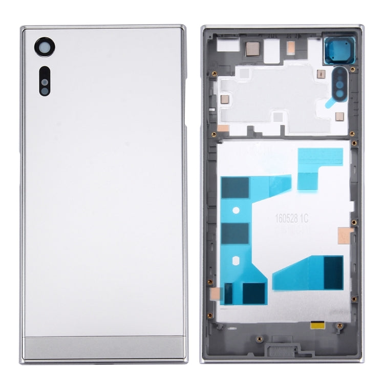 Couvercle de batterie arrière + couvercle inférieur de batterie arrière + cadre central pour Sony Xperia XZ
