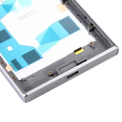 Couvercle de batterie arrière + couvercle inférieur de batterie arrière + cadre central pour Sony Xperia XZ