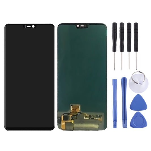 Pour OnePlus 6 avec écran LCD OEM à assemblage complet de numériseur