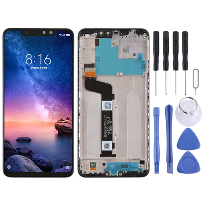 Écran LCD et numériseur complet avec cadre pour Xiaomi Redmi Note 6 Pro