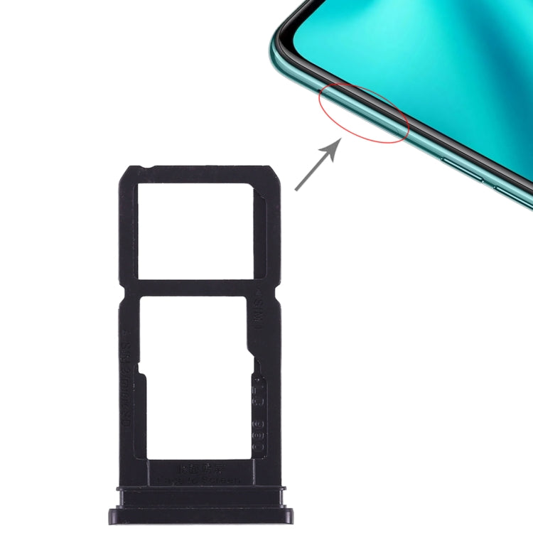 Pour OPPO R15 plateau de carte SIM + plateau de carte SIM/plateau de carte Micro SD