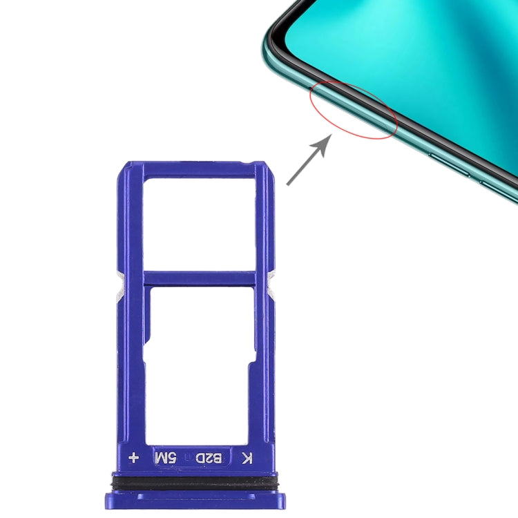 Pour OPPO R15 plateau de carte SIM + plateau de carte SIM/plateau de carte Micro SD