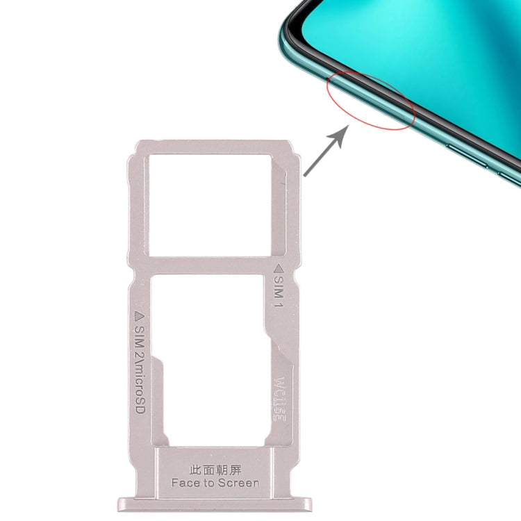Pour OPPO R11 Plus plateau de carte SIM + plateau de carte SIM/plateau de carte Micro SD