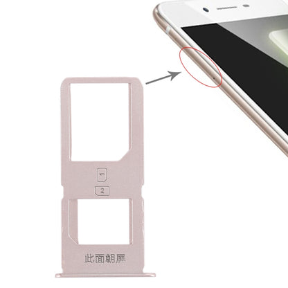 Pour Vivo X6S Plus 2 x plateau de carte SIM