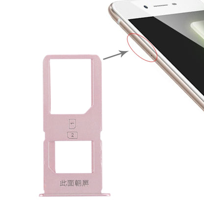Pour Vivo X6S Plus 2 x plateau de carte SIM